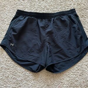 Black Under Armour Running Shorts with Pockets
